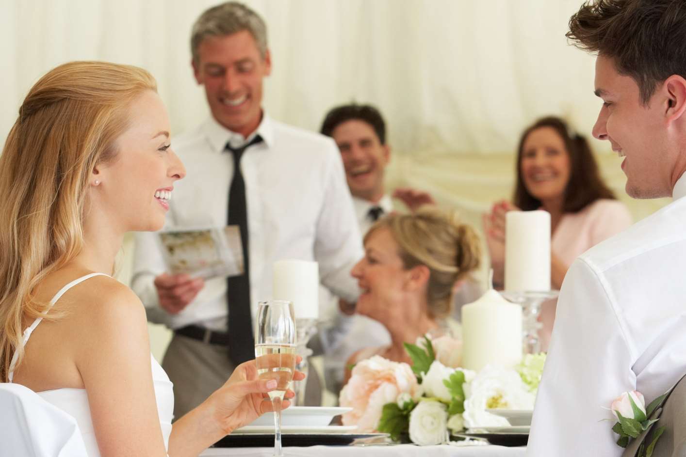 It's important to remember the bride and all her family will be all ears on your speech