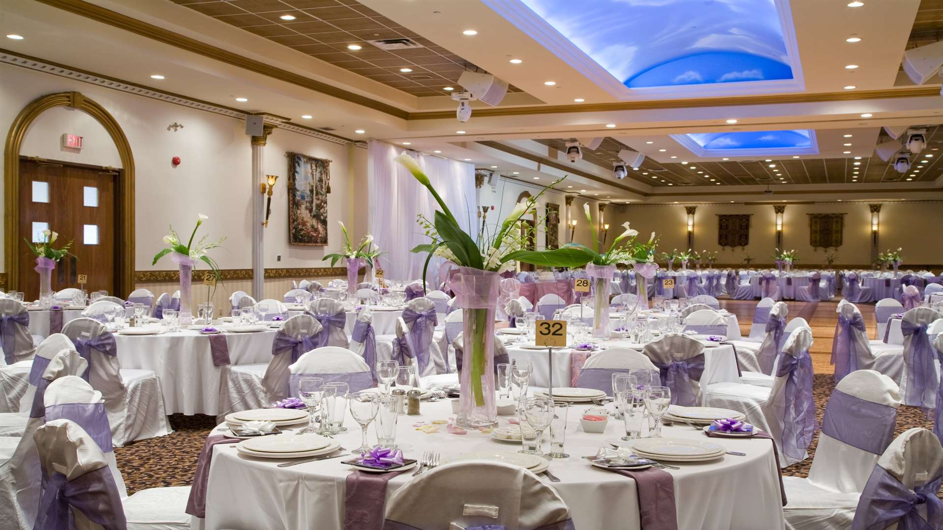 Your chosen reception venue may need to be big enough to accommodate daytime and additional evening guests