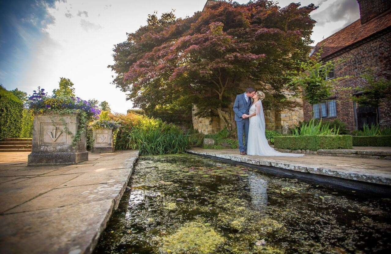 A couple at Penshurst Place Picture: David Fenwick